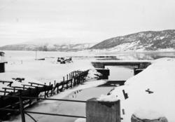 Jernbaneanlegget Mosjøen-Mo i Rana : Mobekken sett mot jernb