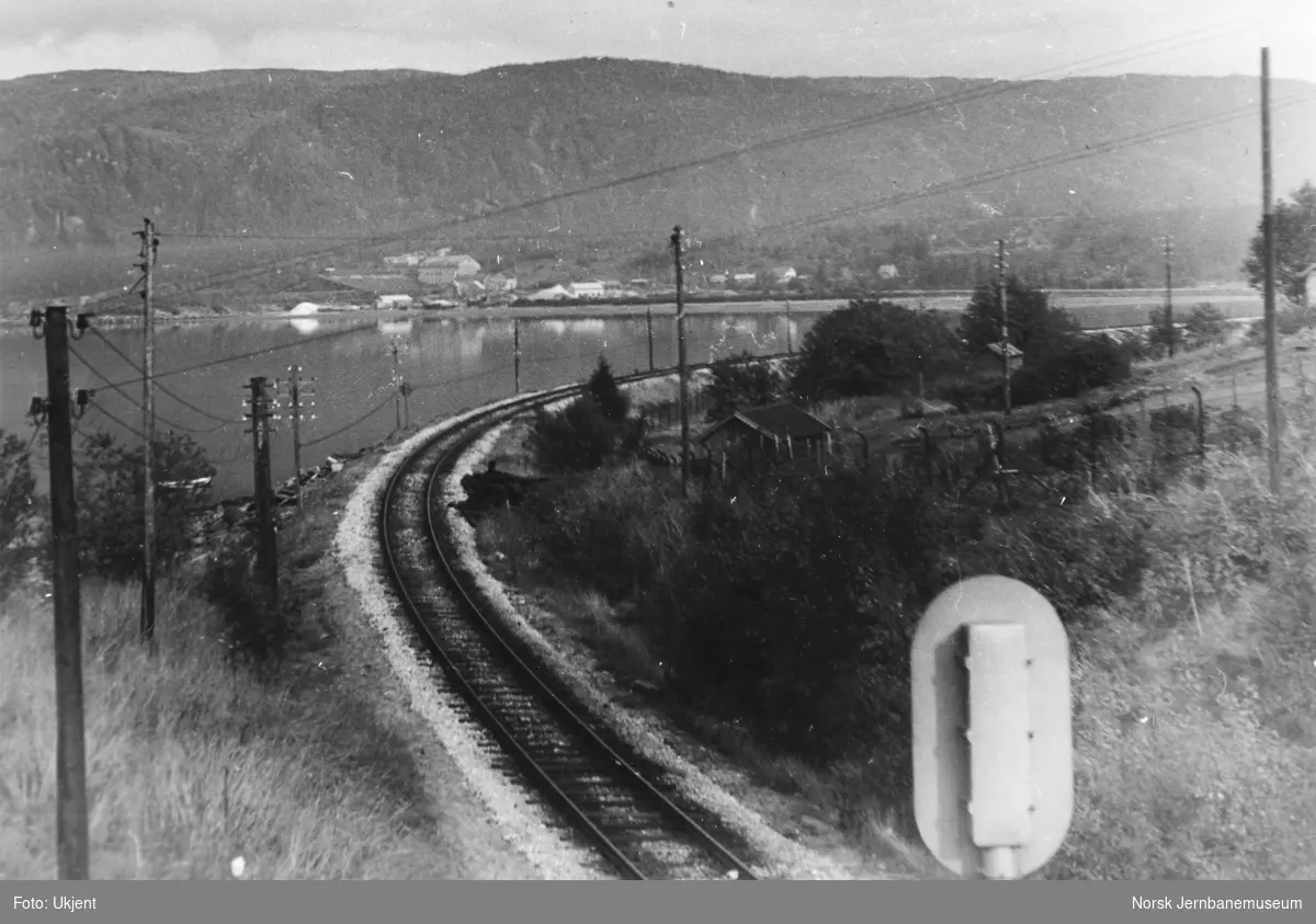 Jernbaneanlegget Mosjøen-Mo i Rana : sporet fra Mo i Rana mot Gullsmedvik