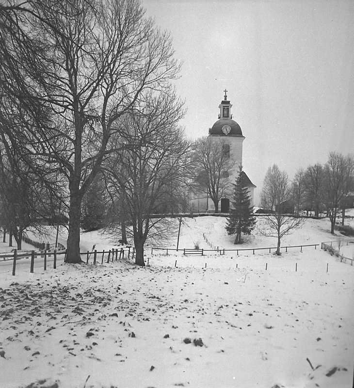 Ramsbergs kyrka, exteriör.
24 januari 1946