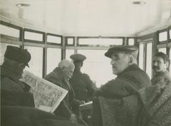Forsøk med belter på GMC buss Elverum-Trysil 1925
