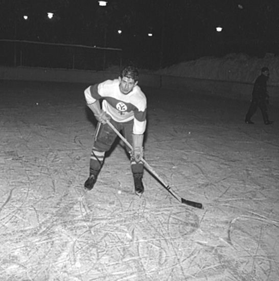Ishockeymatch.
Yxsjöbergs Ishockeyklubb.