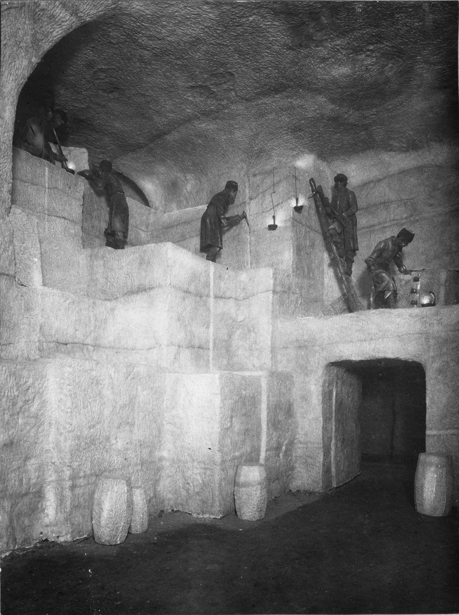 Deutsches Museum. Saltgruvan vid gruvavdelningen.