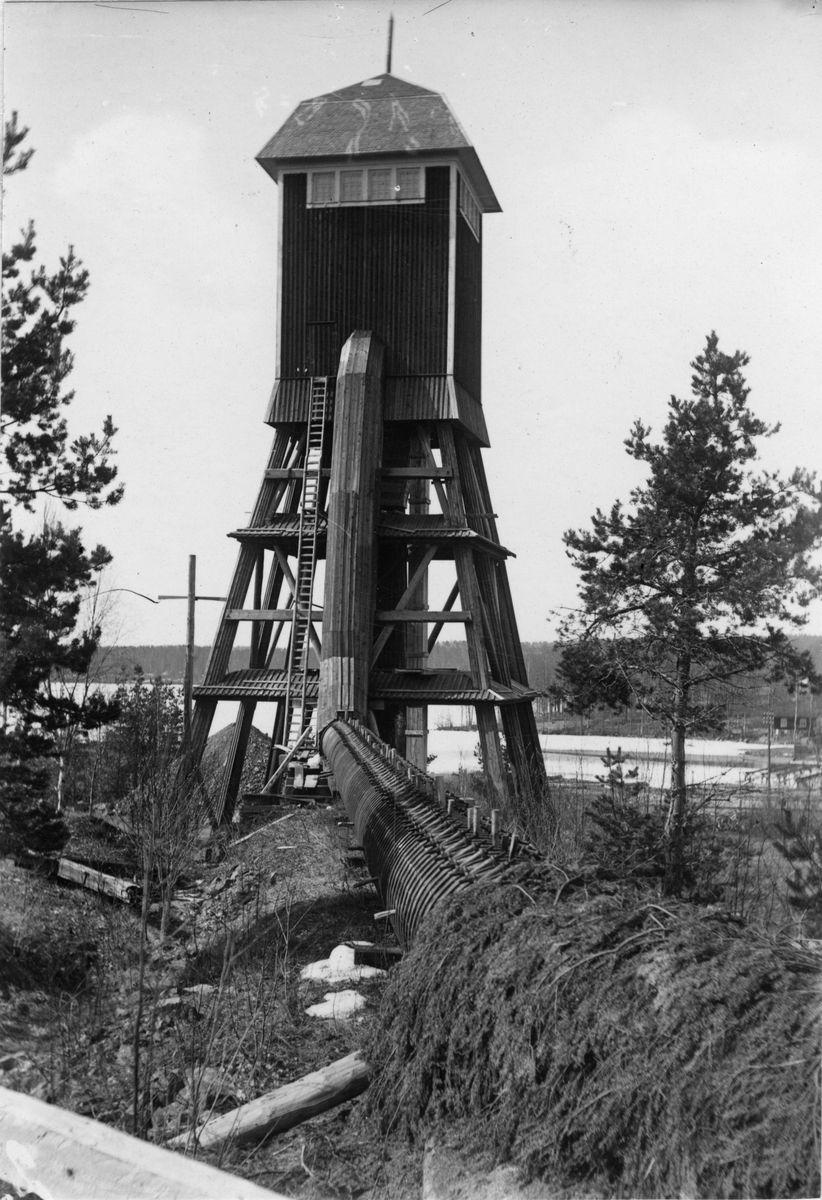 Kompressorn vid Persbergs gruva i Färnebo socken, Värmland.