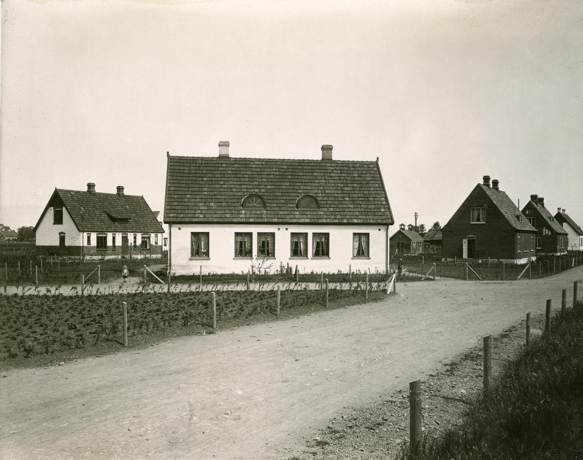 Nyvångs samhälle, Omarstorps gruvor. 1920-talet.