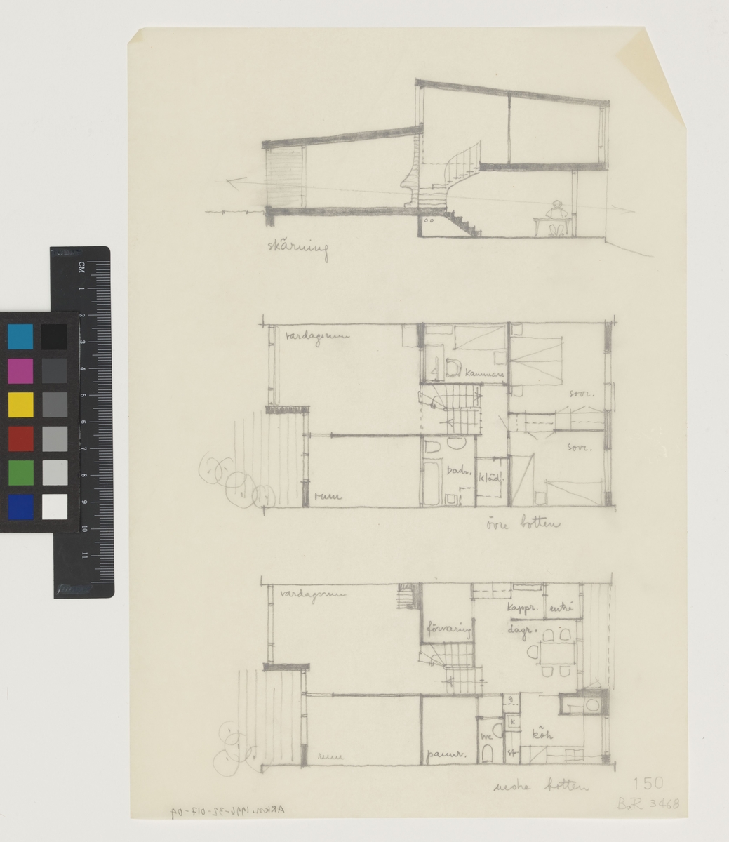 Ritning - ArkDes / DigitaltMuseum