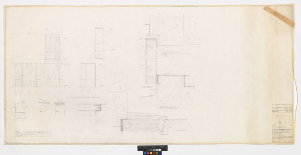 Ritning - ArkDes / DigitaltMuseum