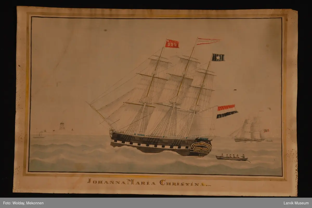 JOHANNA MARIA
Nasjon: Norsk
Type: Fullrigger
Byggeår: 1806