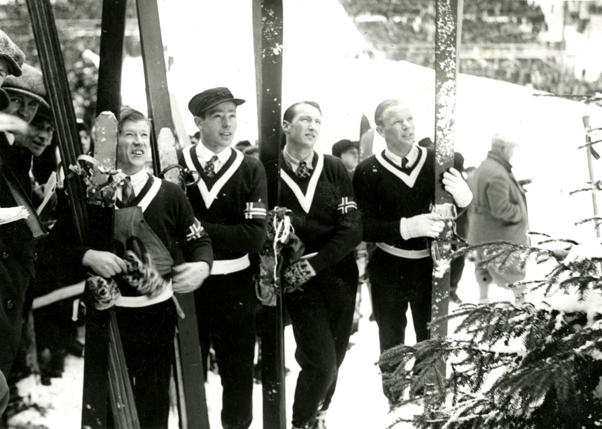 The Norwegian team in WC 1931