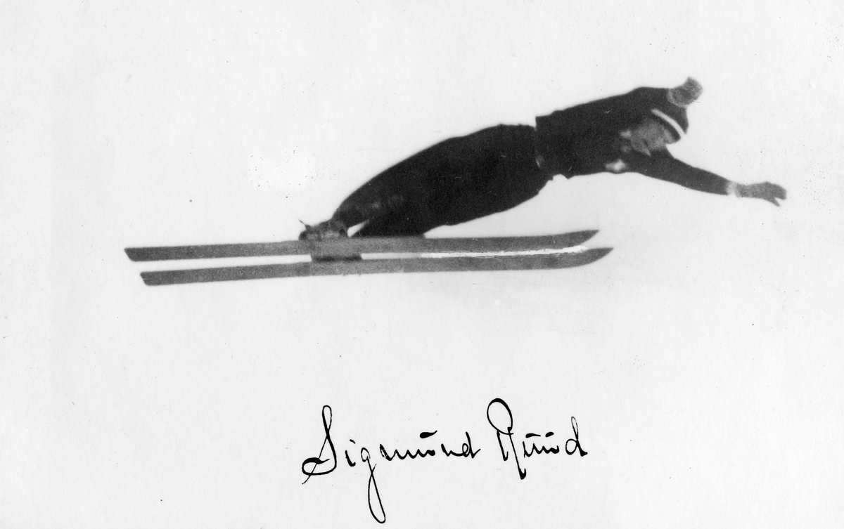 Kongsberg skier Sigmund Ruud in action.