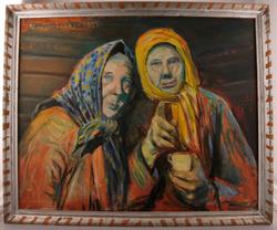 Ingerine og Gurine Schewenius [Maleri]