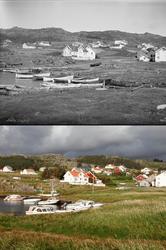 Refotografering. Jøllestø ved Lista, Farsund, Vest-Agder. Fo