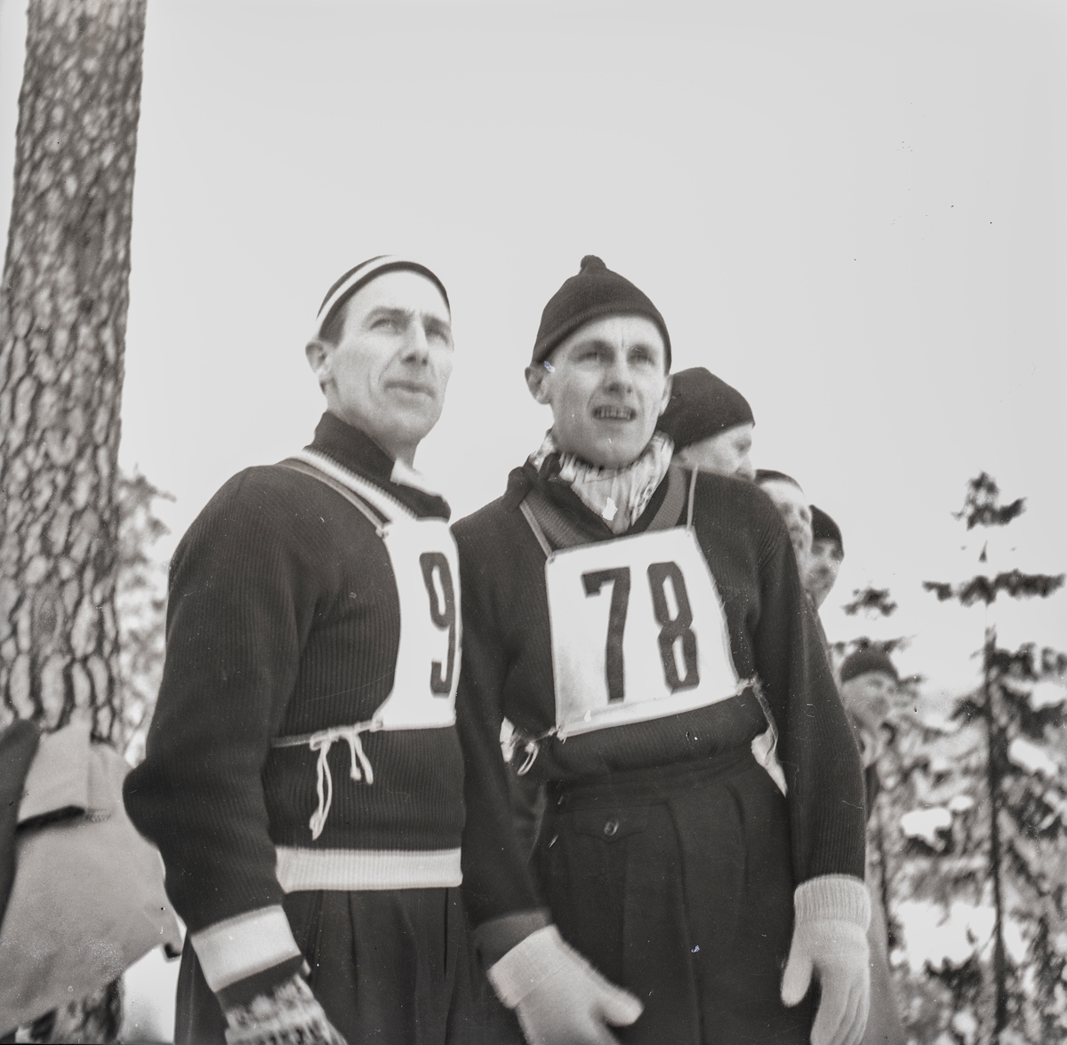 Two Kongsberg skiers