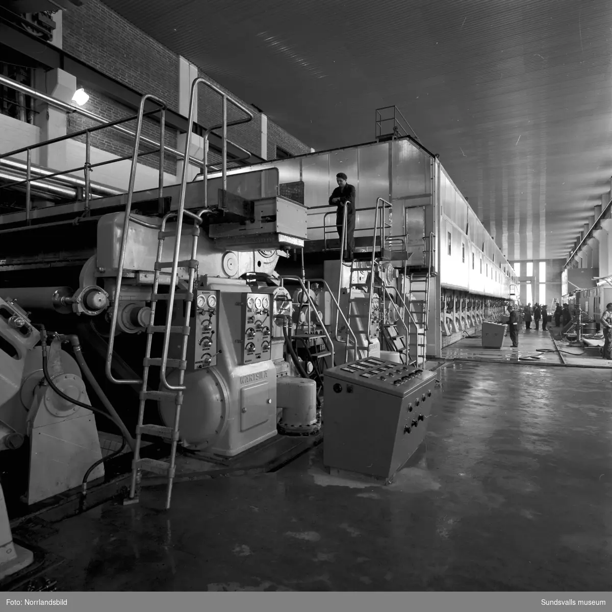 Interiörbilder från Vivstavarvs nya fabrik.