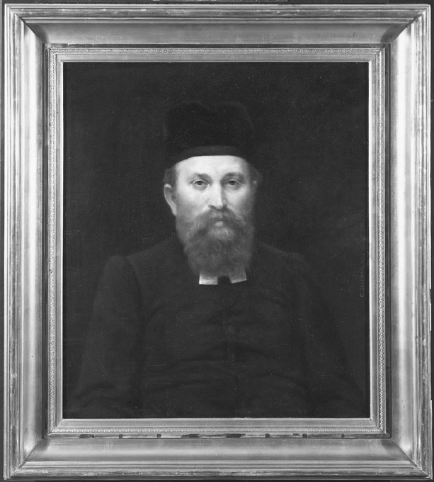 Gottlieb Klein, 1852-1914, överrabbin, religionshistoriker, gift med Antonie Levy