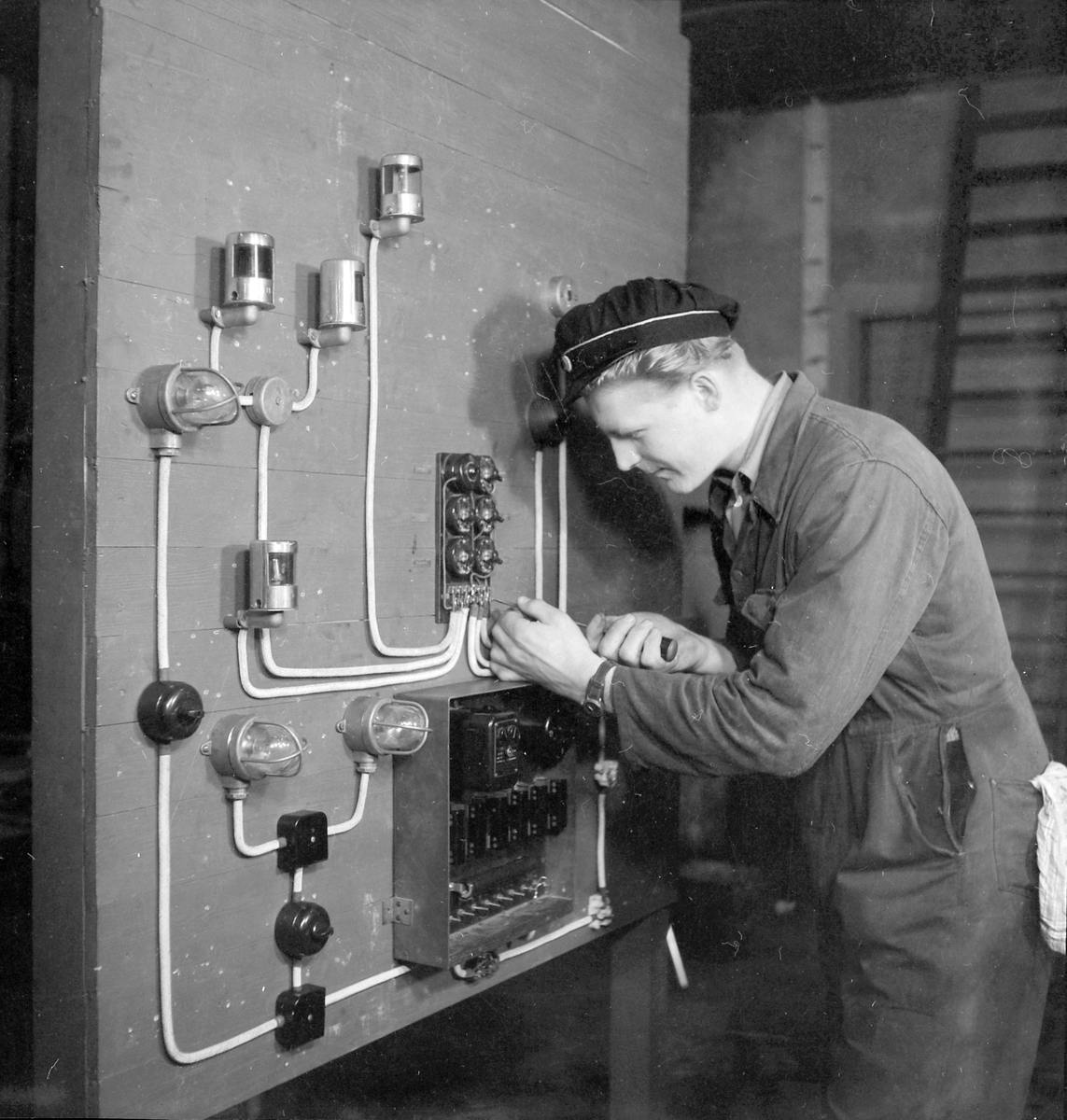 Val landbruksskole, verksted