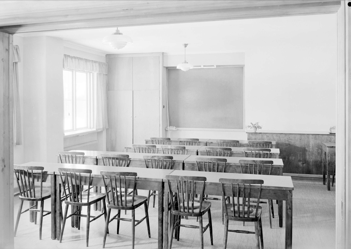 Skolsal, Samariterhemmet, Uppsala 1940