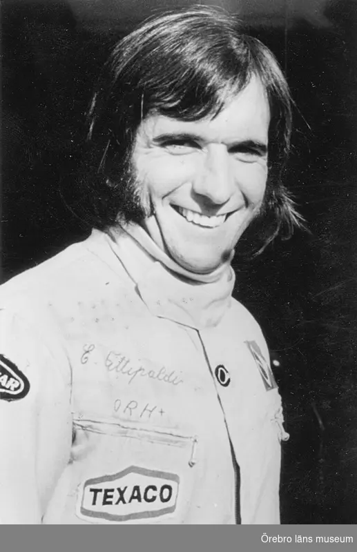 Emerson Fittipaldi, motorsport, Formel 1.
Född 1946 i Sao Paolo, Brasilien.