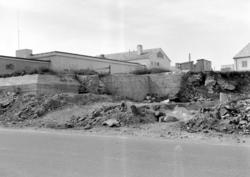 På bildet ser vi siste rest av fjellhaugen, der Arbeiderfore