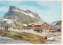 Postkort "139/025-462" med motiv fra Trollstigheimen i Åndal