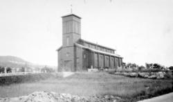 Nesset Kirke i Eidsvåg i Nesset kommune. Fra Nordmøre museum