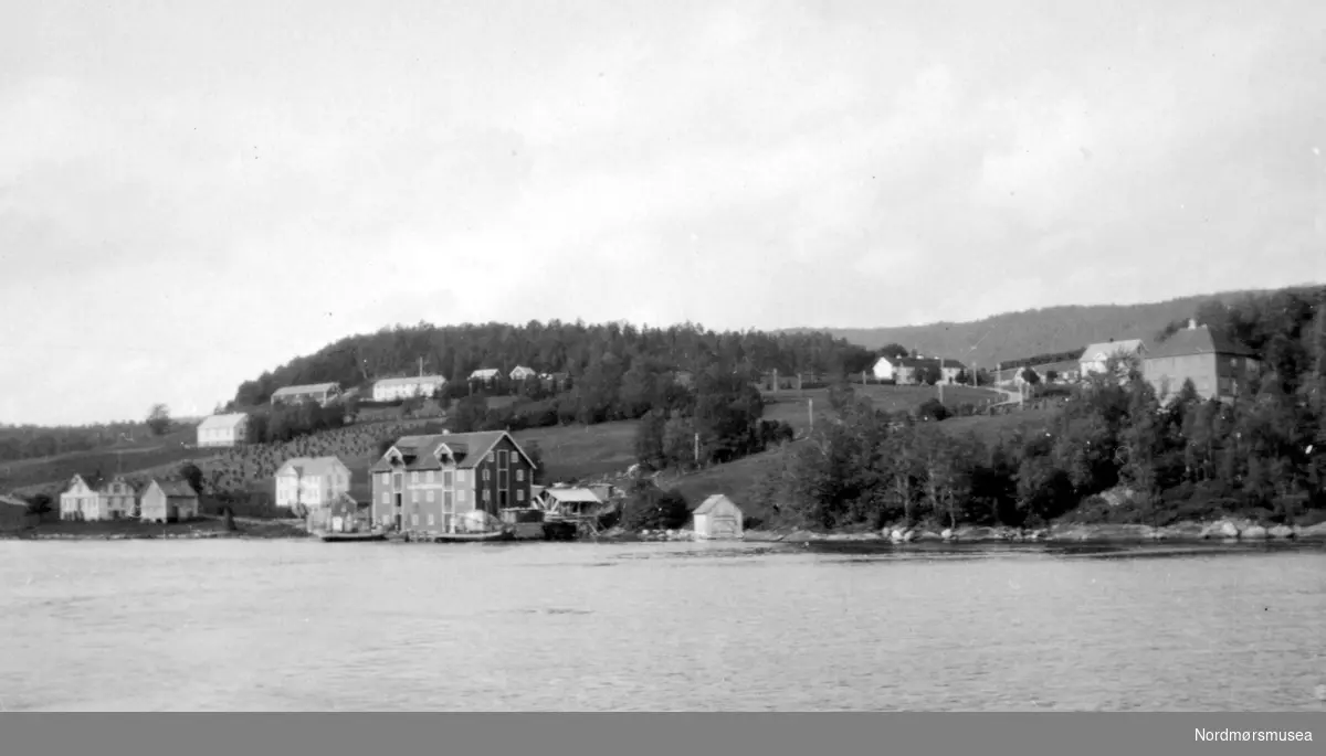 Bilde fra Angvika i Gjemnes kommune. Fra Nordmøre Museum sin fotosamling.
