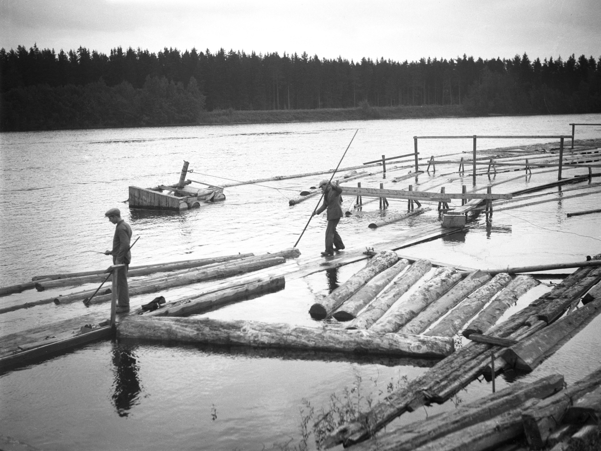 Skåre Ångsåg 1934. Foto Dan Gunner - Värmlands Museum   Digitaltmuseum