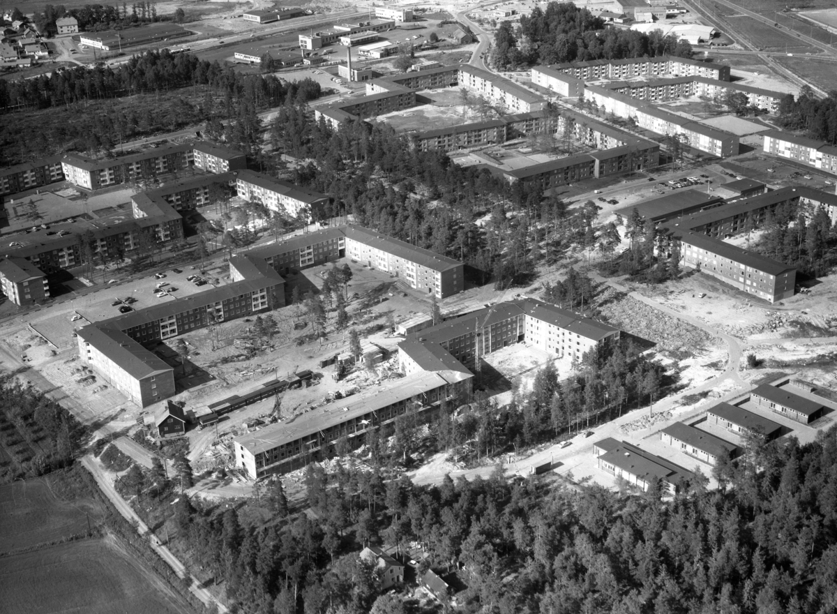 Vy över Gruvlyckan år 1965.