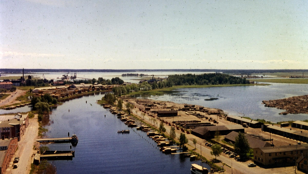 Vy från Löfbergsskrapan 1961.