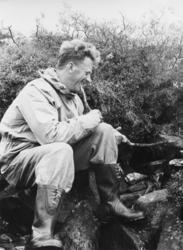 En glad kaffekoker på Tronfjell.