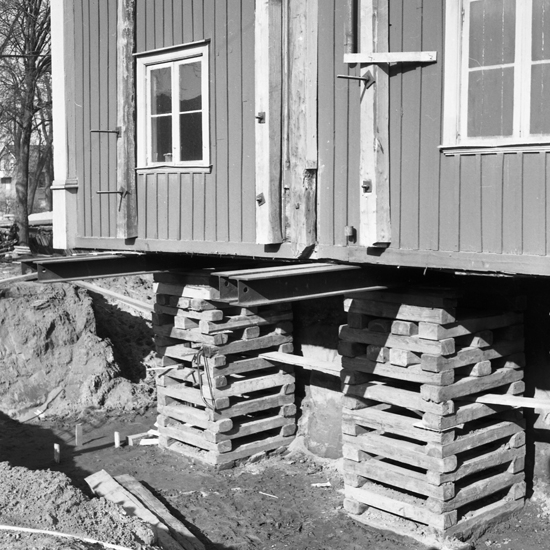 Ljungby, Gamla torg, 1971. (Fotograf A-B Jonsson)