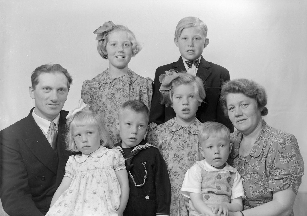 Arthur Wahl med familie