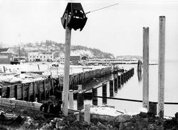 Havneområdet i Moss.