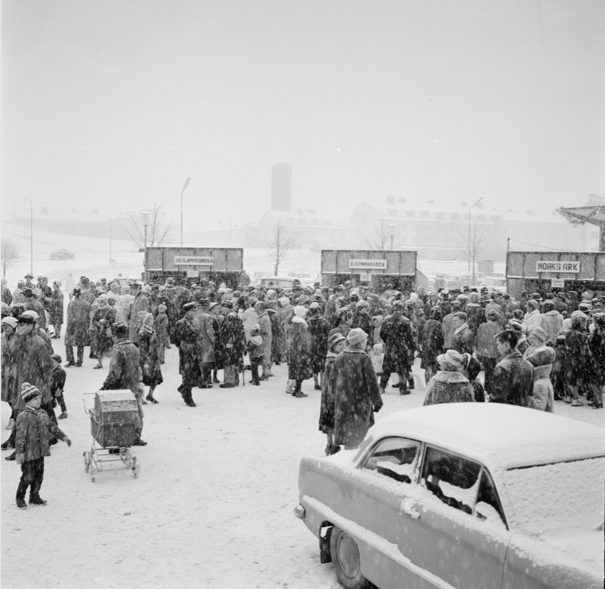 Skyltsöndag, Uppsala december 1961