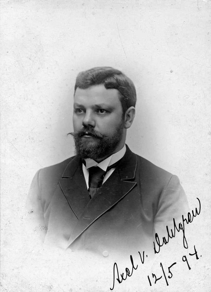 Axel V. Dalgren, 1894.