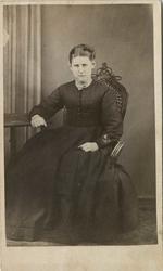 Fangeportrett. Anthonette Christiane Hansdatter, fra Drammen