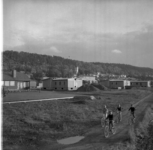 Byggnation av Egnahemsvillor 1964