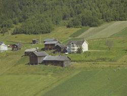 Aulstad Nedre (Nigard) , gamle bygninger, klokketårn, Aulsta