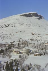Skeikampen Høyfjellshotell, oversiktsbilde, fjelltopp, skihe