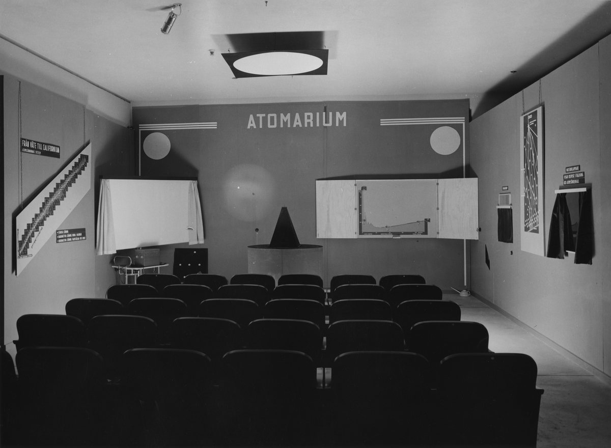 Bild från Atomarium på Tekniska Museet.