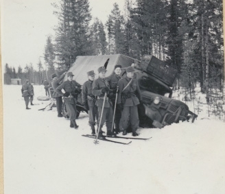 S2, Kungliga Signalregementets kompani i Skövde 1952-1953.
