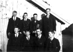 Ungdommer fra Lekangen, Valvågen og Stangnes 1928