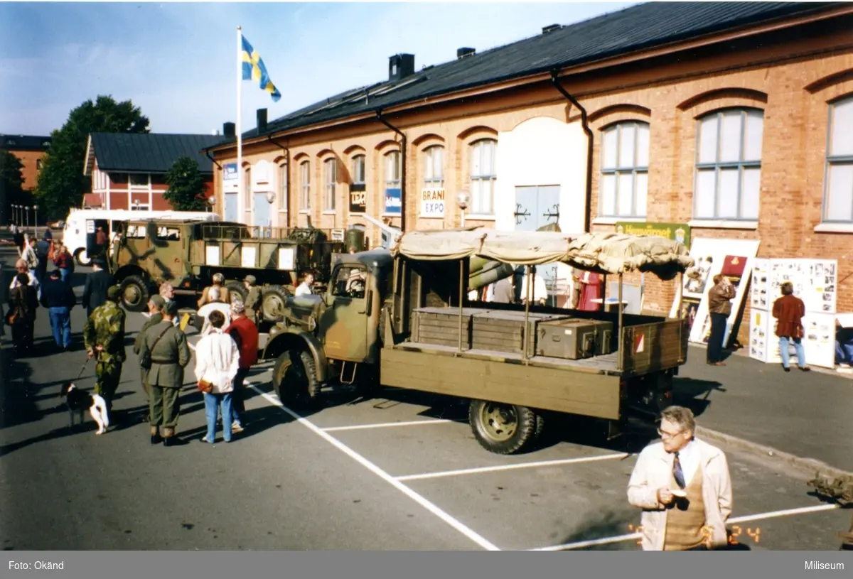 50-årsminnet av svenska beredskapen (på A 6-området).