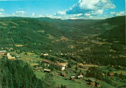 Gol sett frå Farsetberget.