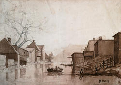 Akerselva [Forstadsmotiv]