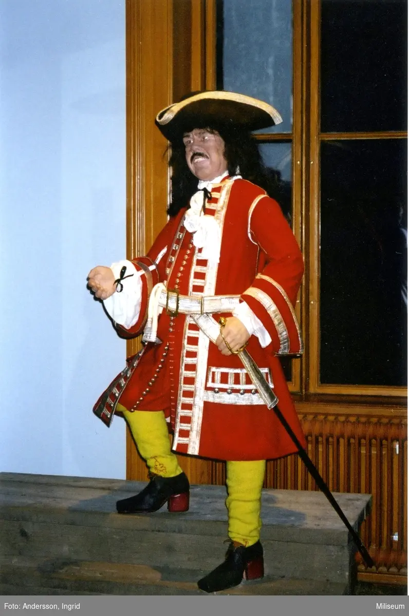 Armémuseum. Kronans officer, ca 1680.