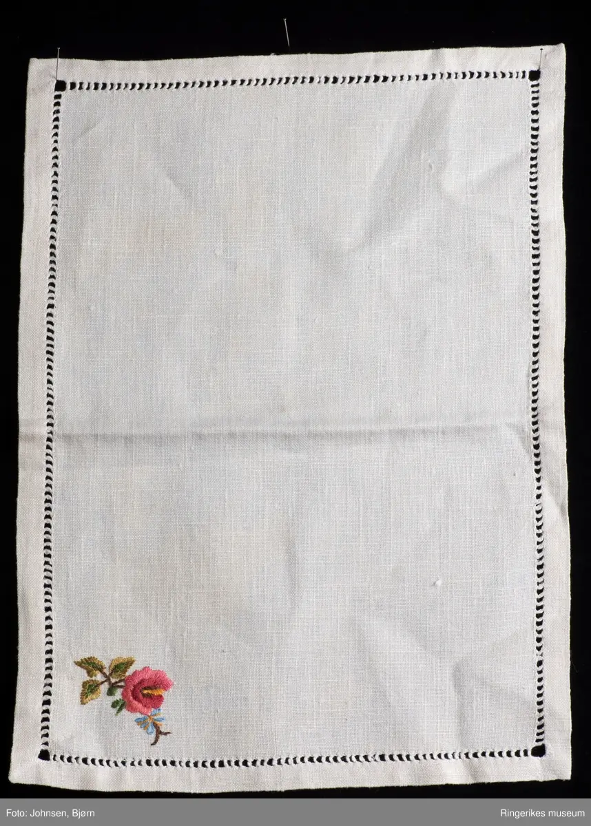 Blomst i ett hjørne