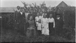 Konfirmantselskap på Bliksås, Stadsbygd