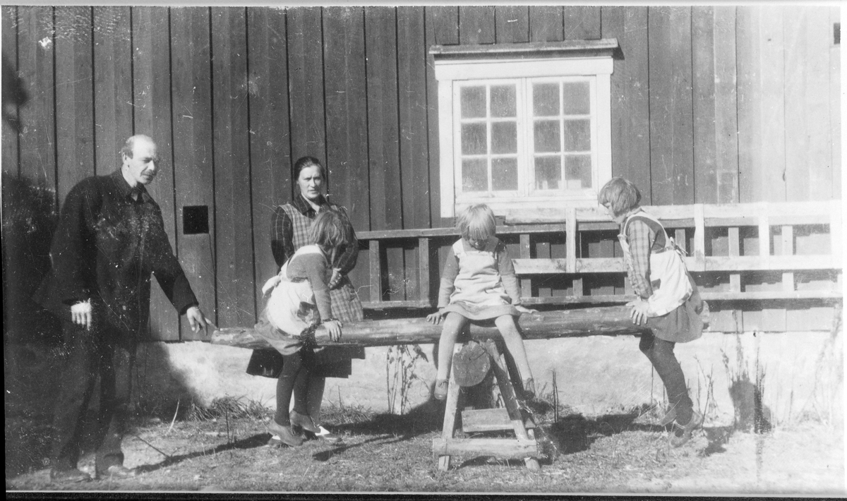 Tre barn husker på Ørlandet