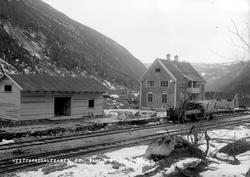 Vestfjorddalsbanen 55. Saaheim (Såheim) stasjon