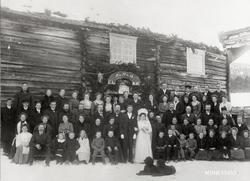 Gruppebilde. Bryllup E.L. og K.H.